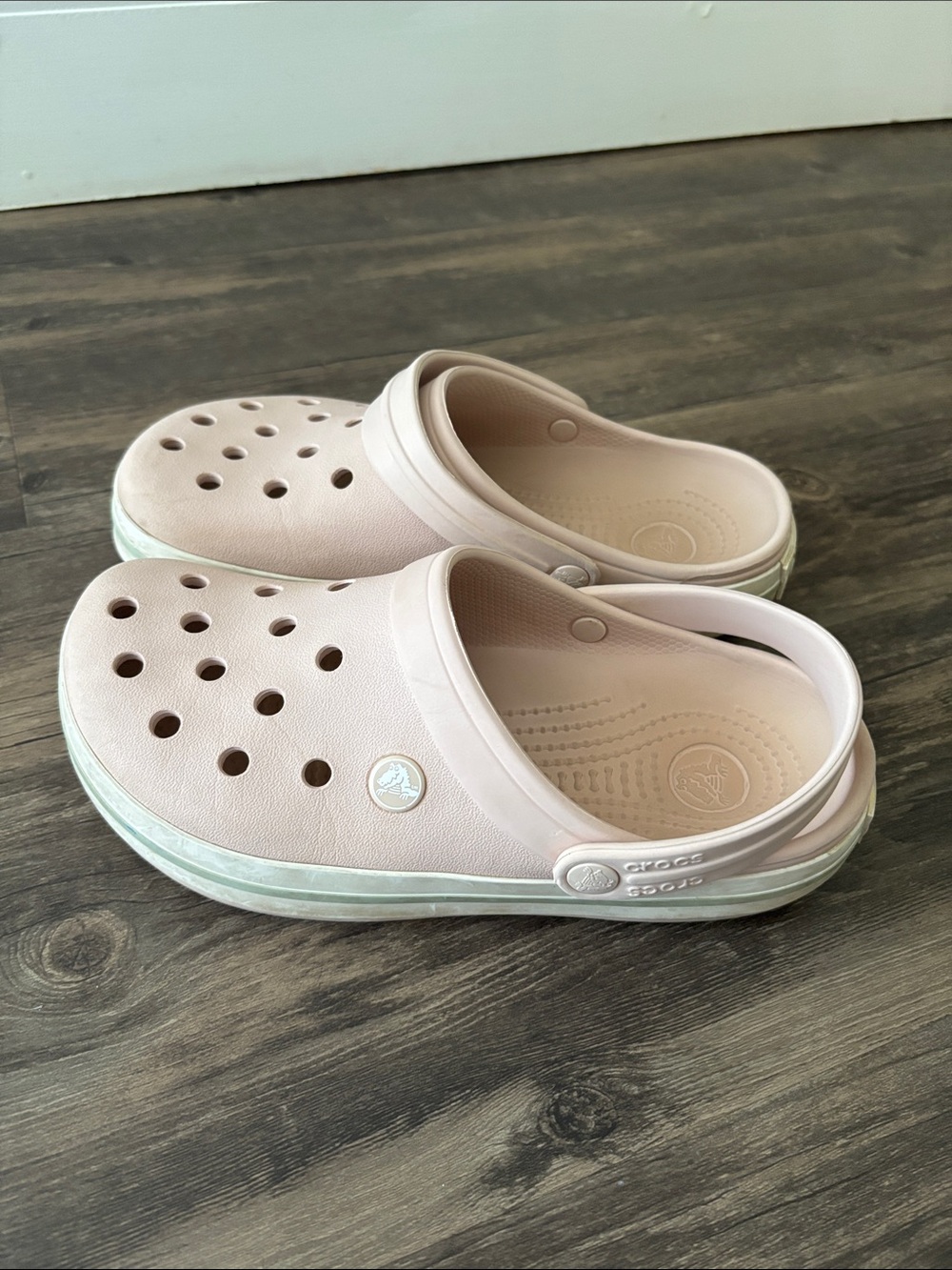 Crocs Crocband Clogs Women's Size 8 Lightweight Comfort Slip On Shoes